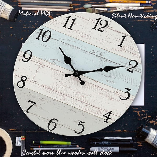 Home Décor Clocks Home & Living Ideas Retro TV Wall Clock Battery ...