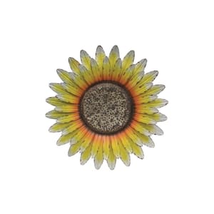 Galvanized Sunflower Wall Decor