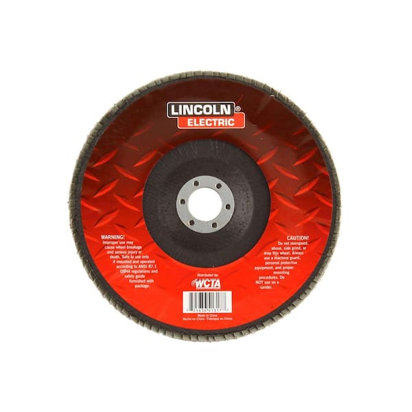 Lincoln Electric 4-1/2 in. 60-Grit Flap Disc