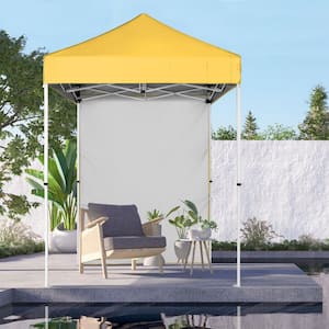 COOS BAY 5 ft. x 5 ft. Green Pop Up Canopy Tent with Carry Bag