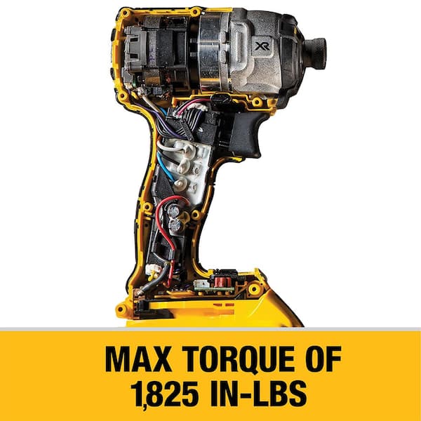 20V MAX XR Cordless Brushless 3-Speed 1/4 in. Impact Driver with (1) 20V  5.0Ah Battery and Charger