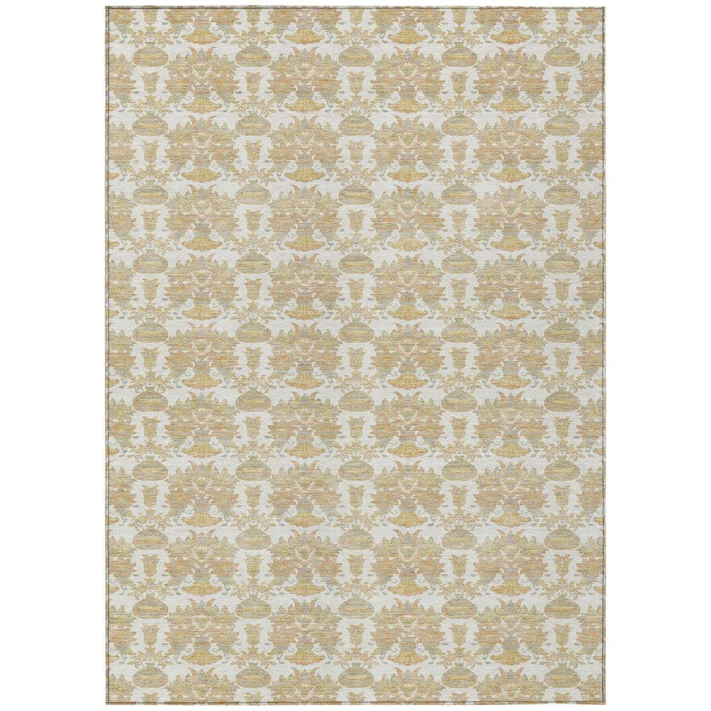 Chantille Machine Washable Indoor/Outdoor Abstract ACN2682 Ivory 9 ft. x 12 ft. Area Rug price history on PriceWatchPro