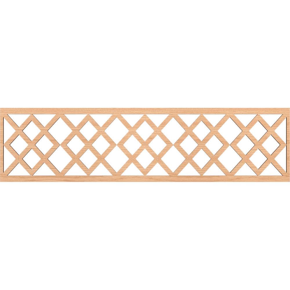 UPC 197728041900 product image for Hadley Fretwork 0.25 in. D x 47 in. W x 12 in. L Hickory Wood Panel Moulding | upcitemdb.com