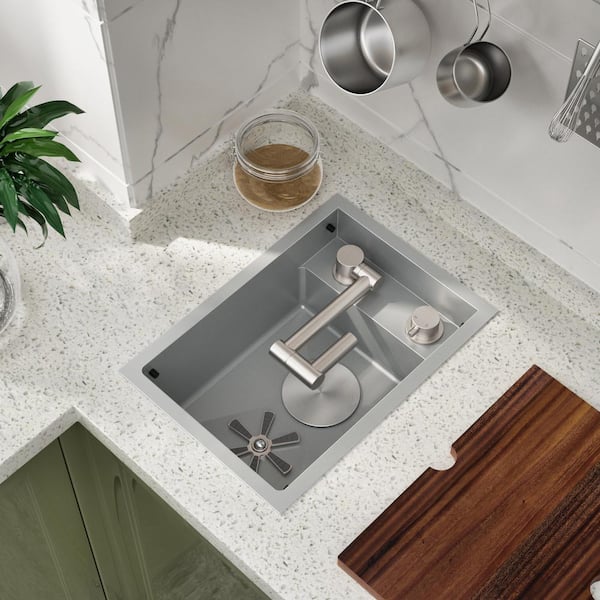 Carysil Elegance Single Bowl 16x16x7 - Carysil