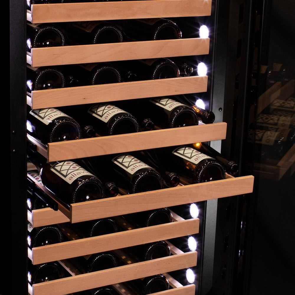 Panel Ready Single Zone Built-In Wine Refrigerator with LED Lighting