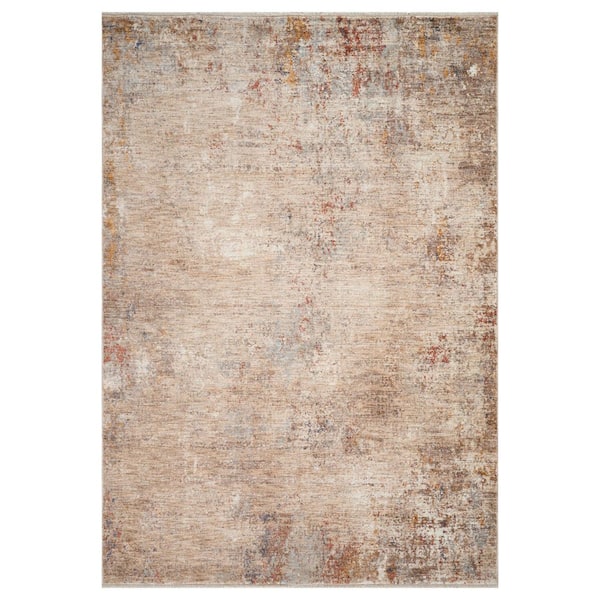 Albany Beige 9 ft. x 12 ft. Oriental Area Rug