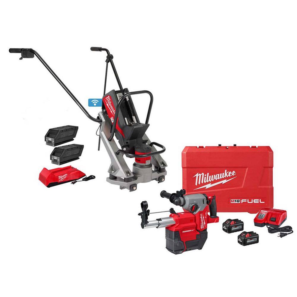 Milwaukee MX FUEL LithiumIon Cordless Vibratory Screed Kit with M18
