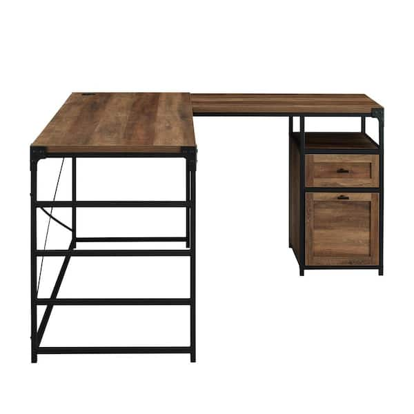 home depot rustic desk