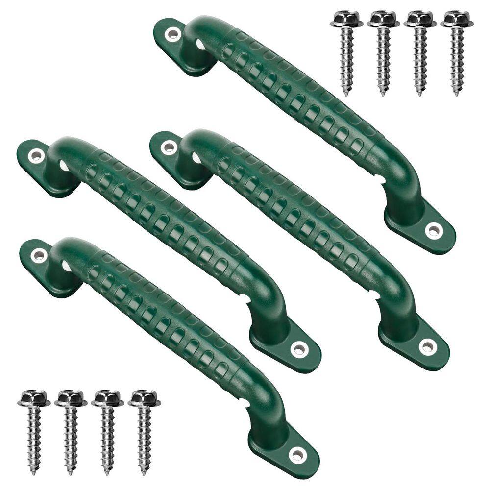 Luminous Series Green Safety Playground Handles - 4-Pack for Swing Sets, Climbing Frames, Play Houses, Bunk Beds price history on PriceWatchPro