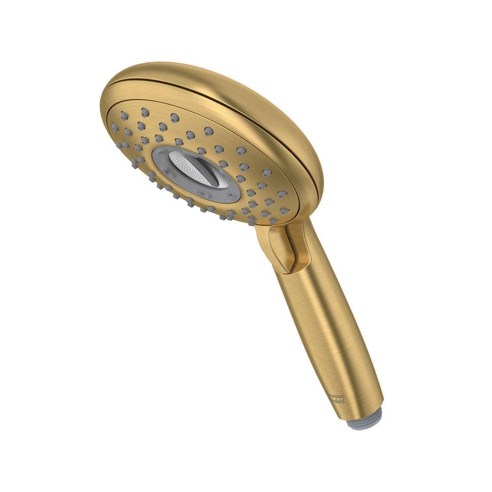 Spectra Brushed Gold Multi-Function Handheld Shower Head