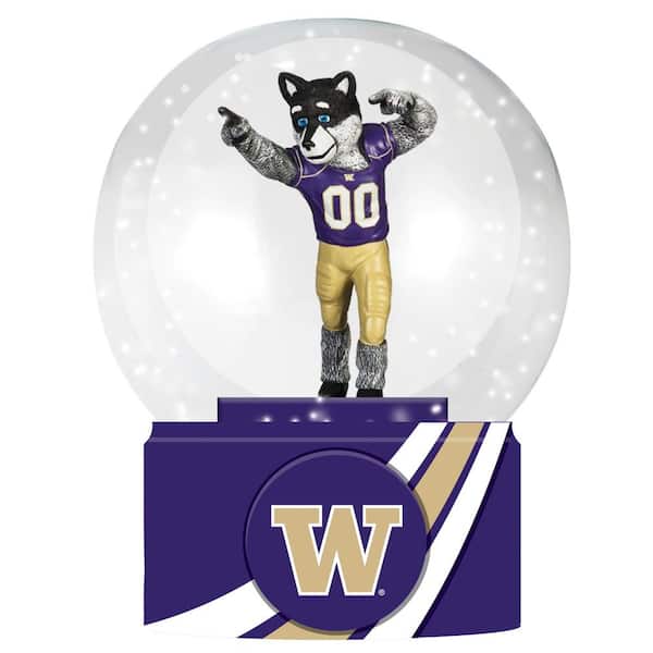 Evergreen Enterprises University of Washington 5 in. Glass Tabletop Snow Globe