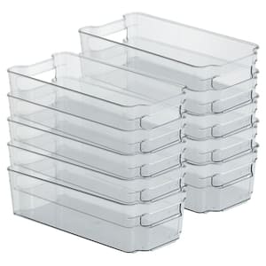 LIFEMASTER 8 Piece Stackable Refrigerator and Freezer Containers Set ...