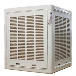 4,800 CFM Down-Draft Aspen Whole House Evaporative Cooler 1,800 sq. ft. (Motor not Included)