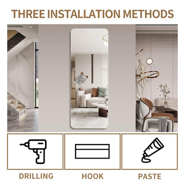 Cesicia 19 in. W x 64 in. H Rectangular Full Length Mirror