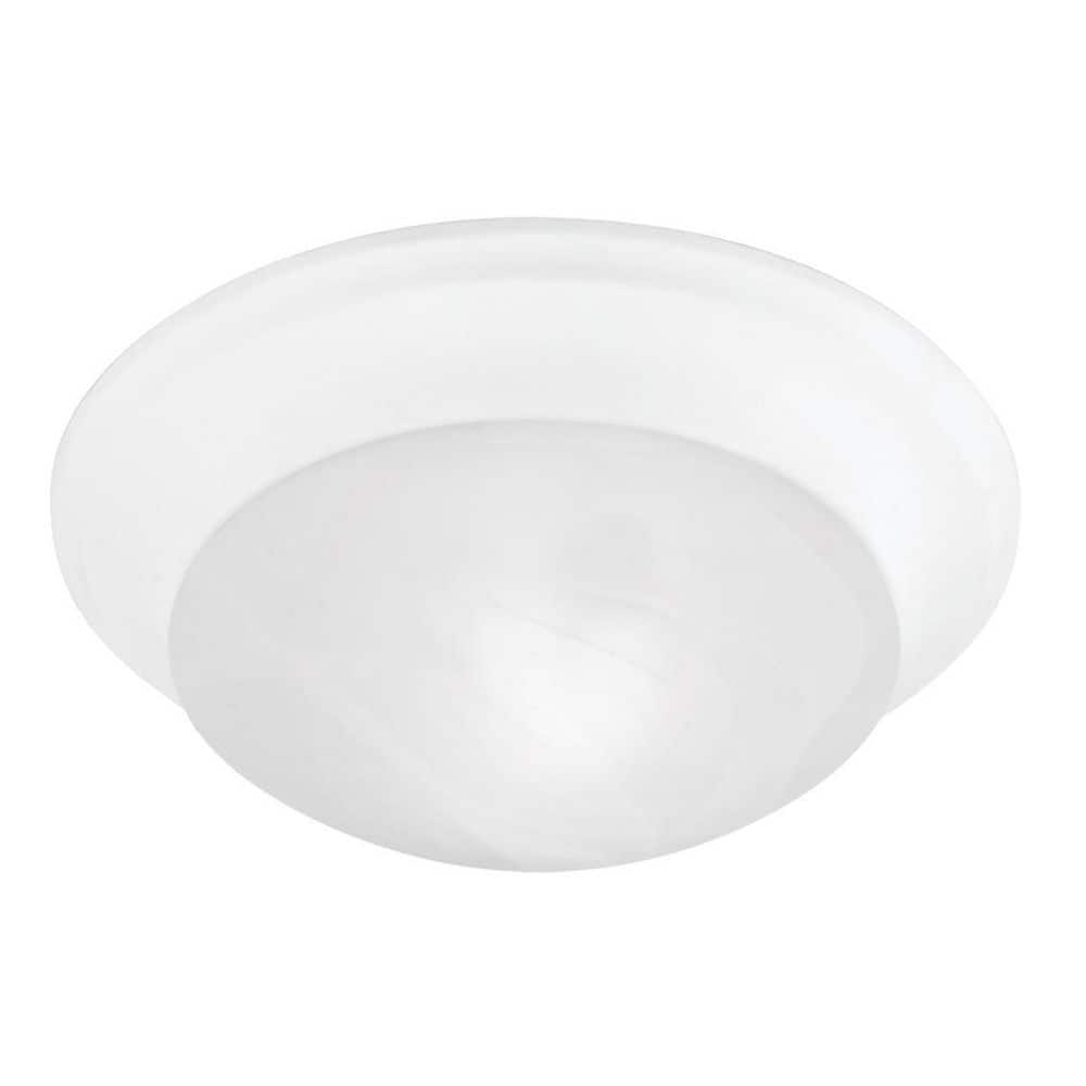 Omega 1 Light White Flush Mount price history on PriceWatchPro