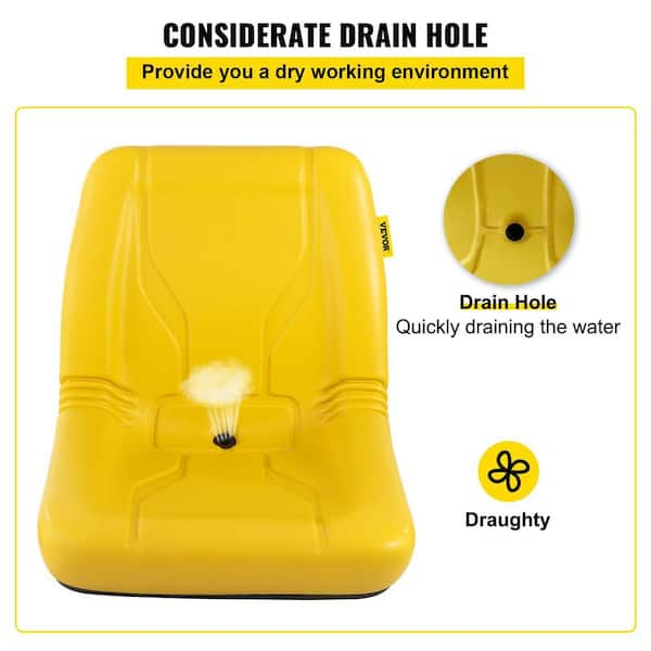 Universal Garden Tractor Seat - Yellow