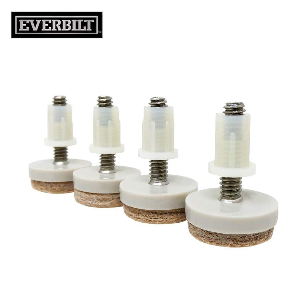 1 in. Beige Round Felt Threaded Stem Furniture Glides for Floor Protection (4-Pack) price history on PriceWatchPro