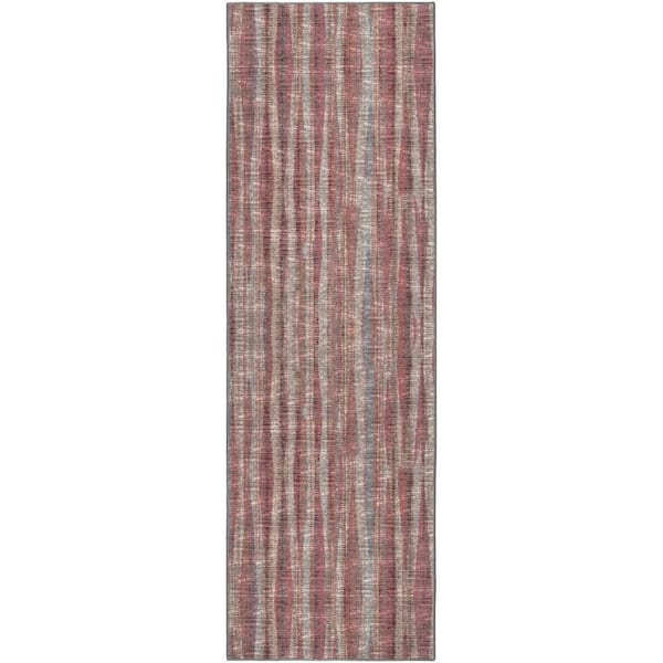 3 X 12 Pink Ombre Runner Rug