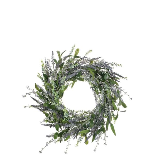 SULLIVANS 26" Artificial Lavender Wreath