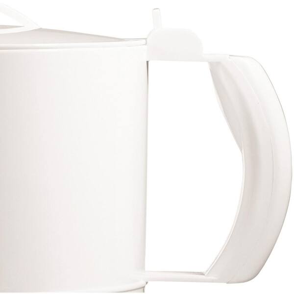 Brentwood Electric Kettle Hot Pot BPA Free, 32 oz, White