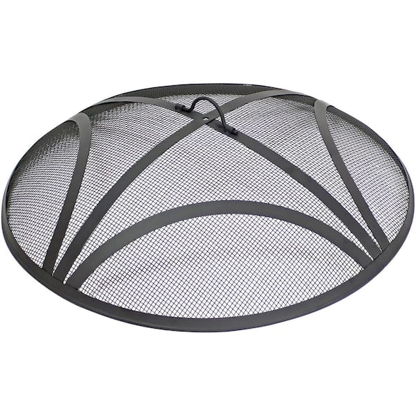 30-Inch Steel Mesh Fire Pit Screen