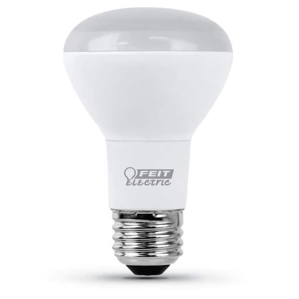 Feit Electric 45-Watt Equivalent R20 Dimmable CEC 90+ CRI Track CEC Title 20 E26 Medium Flood LED Light Bulb Soft White 2700K(54-Pack)