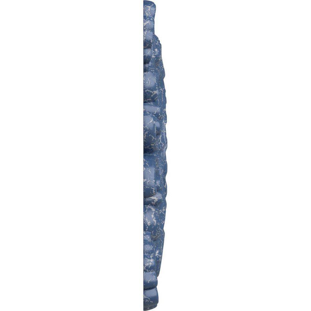 Americana Crackle Blue Polyurethane Ceiling Medallion