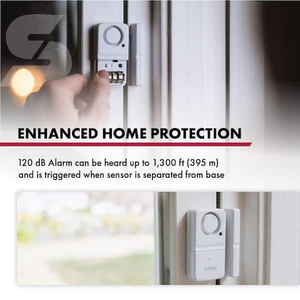 SABRE Wireless Door and Window Alarm (2-Pack) HS-DWA2 - The Home Depot