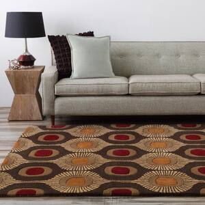 Pulsu Sienna 6 ft. x 6 ft. Round Area Rug