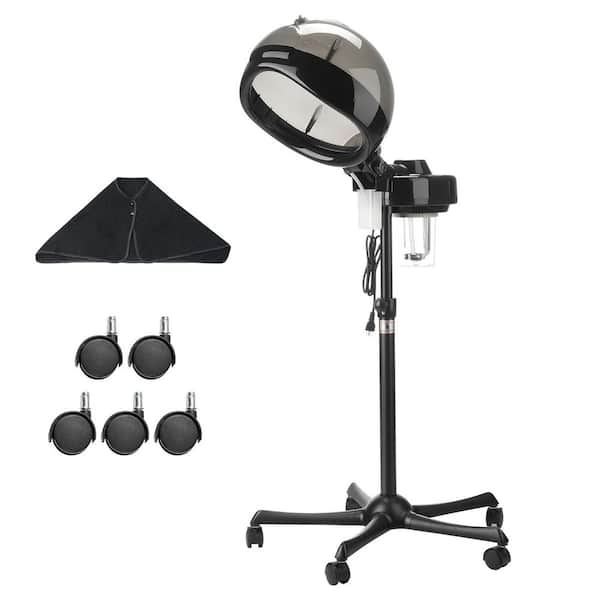 Professional Hair Steamer for Deep Conditioning 11.81-in. Hooded Ionic Hair Steamer, Height-Adjustable Standing Steamer