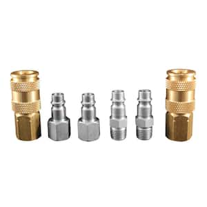 1/4 in. NPT V Style Coupler and Plug Kit