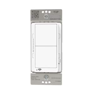 X Series 15 Amp Single Pole/3-Way Matter Smart Wi-Fi Energy Monitoring Rocker Switch Light Switch Matte White