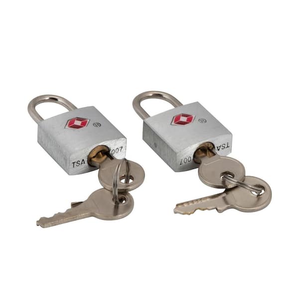 TSA Approved Luggage Locks (2-Pack) 6021 - The Home Depot