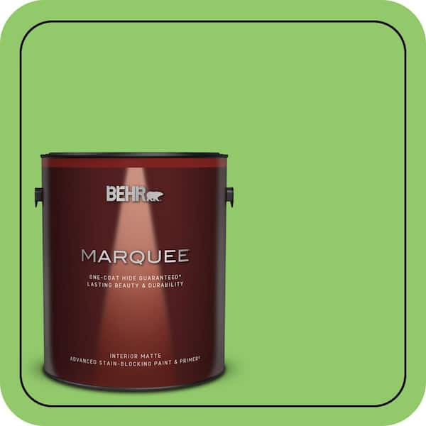 BEHR MARQUEE 1 gal. #430B-5 Apple Orchard Matte Interior Paint & Primer