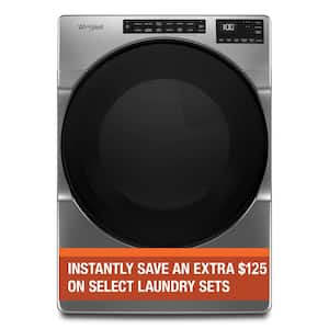 7.4 cu. ft. Vented Electric Dryer in Chrome Shadow