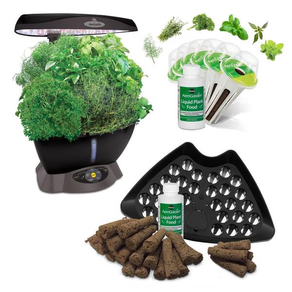 AeroGarden Classic 6 Smart Garden plus BONUS Seed Starting System