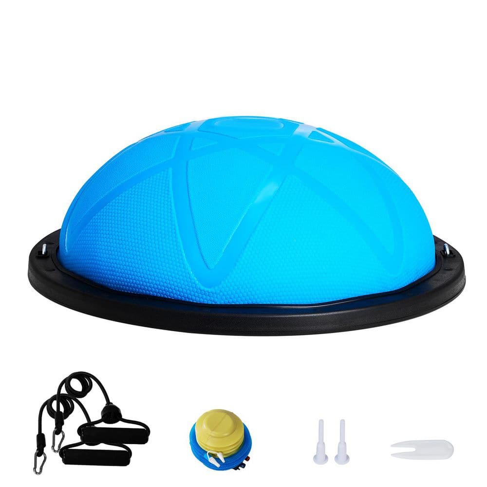 Half Exercise Ball Trainer, 23 in. Balance Ball Trainer, 660 lbs. Capacity Stability Ball, Full Body Workouts, Blue price history on PriceWatchPro