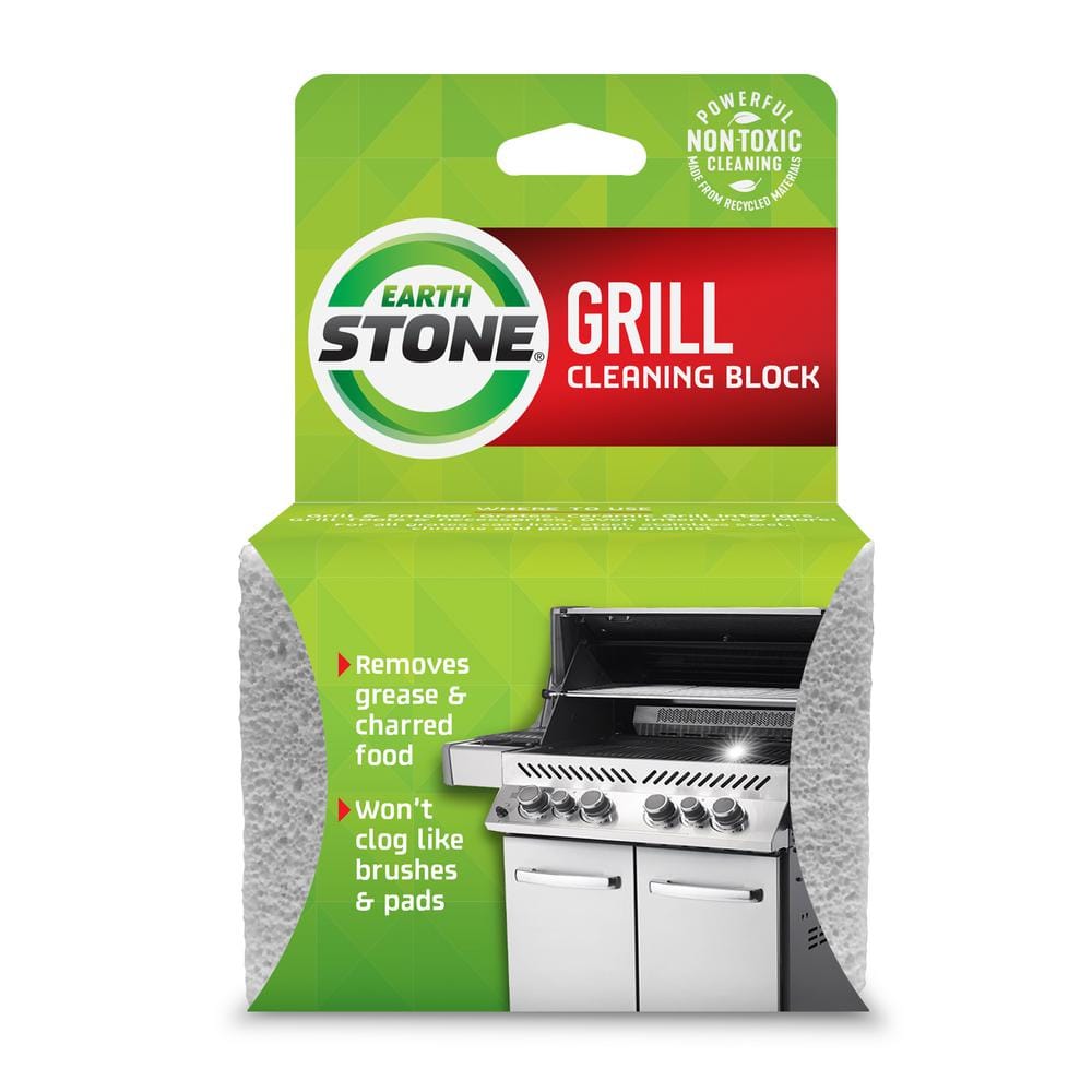 NEW Grill Stone Foamed Glass Grill Cleaning Block 