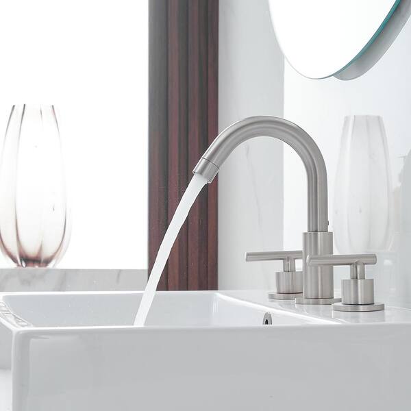 LL408-BNC Mitchell Widespread buy Bathroom Faucet with Drain Assembly