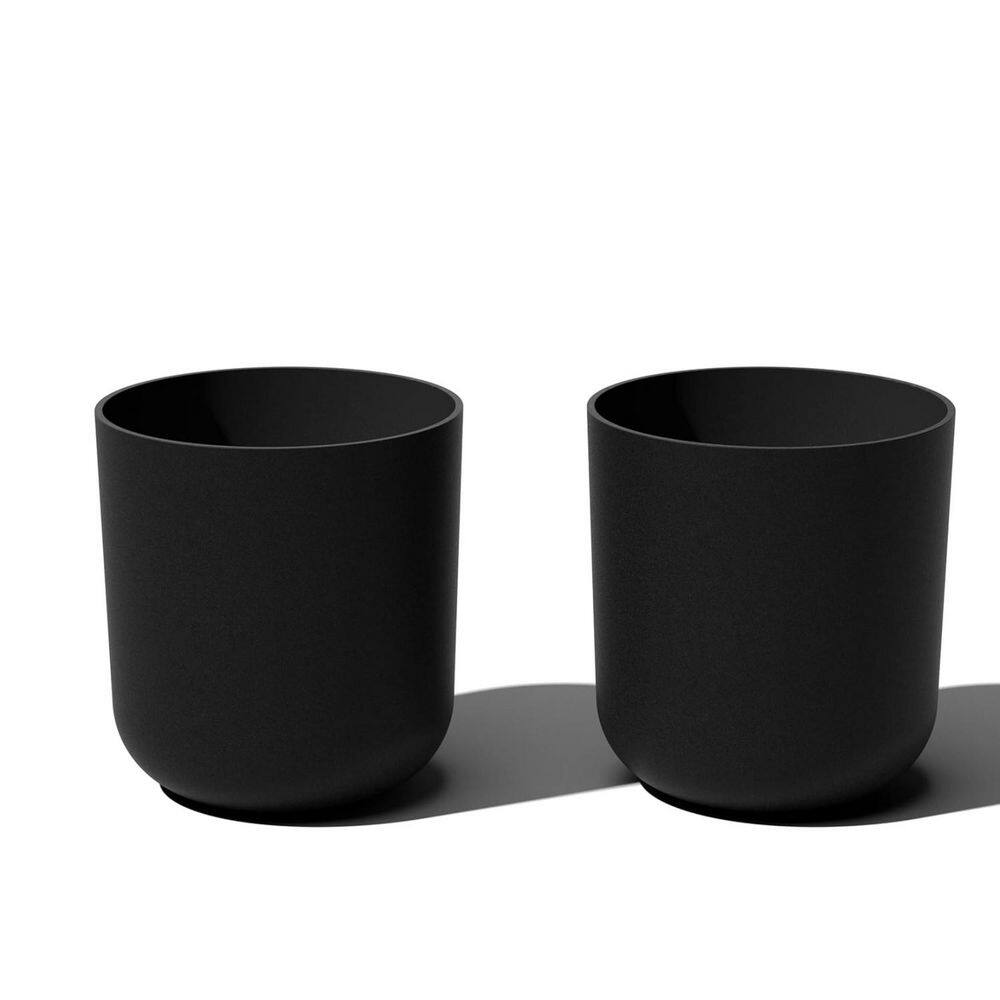 Separate Pot Pure＆Black 163025 ブラック 新品 black-plant-pots-l0911c3dx3-