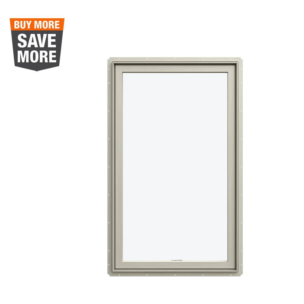 JELDWEN 36 in. x 60 in. W5500 RightHand Casement Wood Clad Window