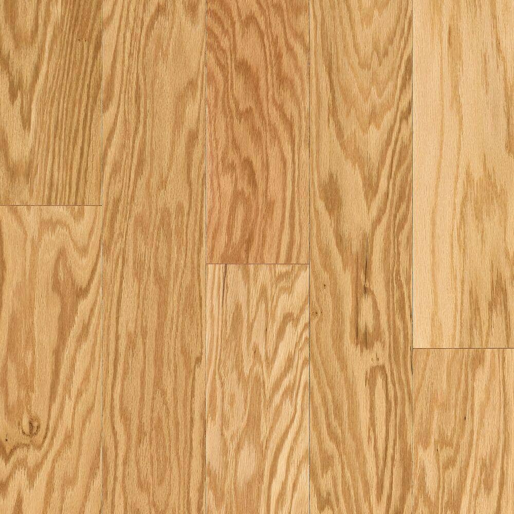 Turlington Natural Oak 3/8 in. T x 5 in W Click Lock Smooth Engineered Hard