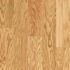 Turlington Natural Oak 3/8 in. T x 5 in W Click Lock Smooth Engineered Hardwood Flooring (22 sq.ft./ctn)