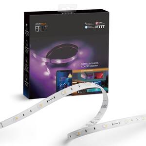 ERIA 120 in. Flexible Color and White LED Dimmable Smart Strip Light