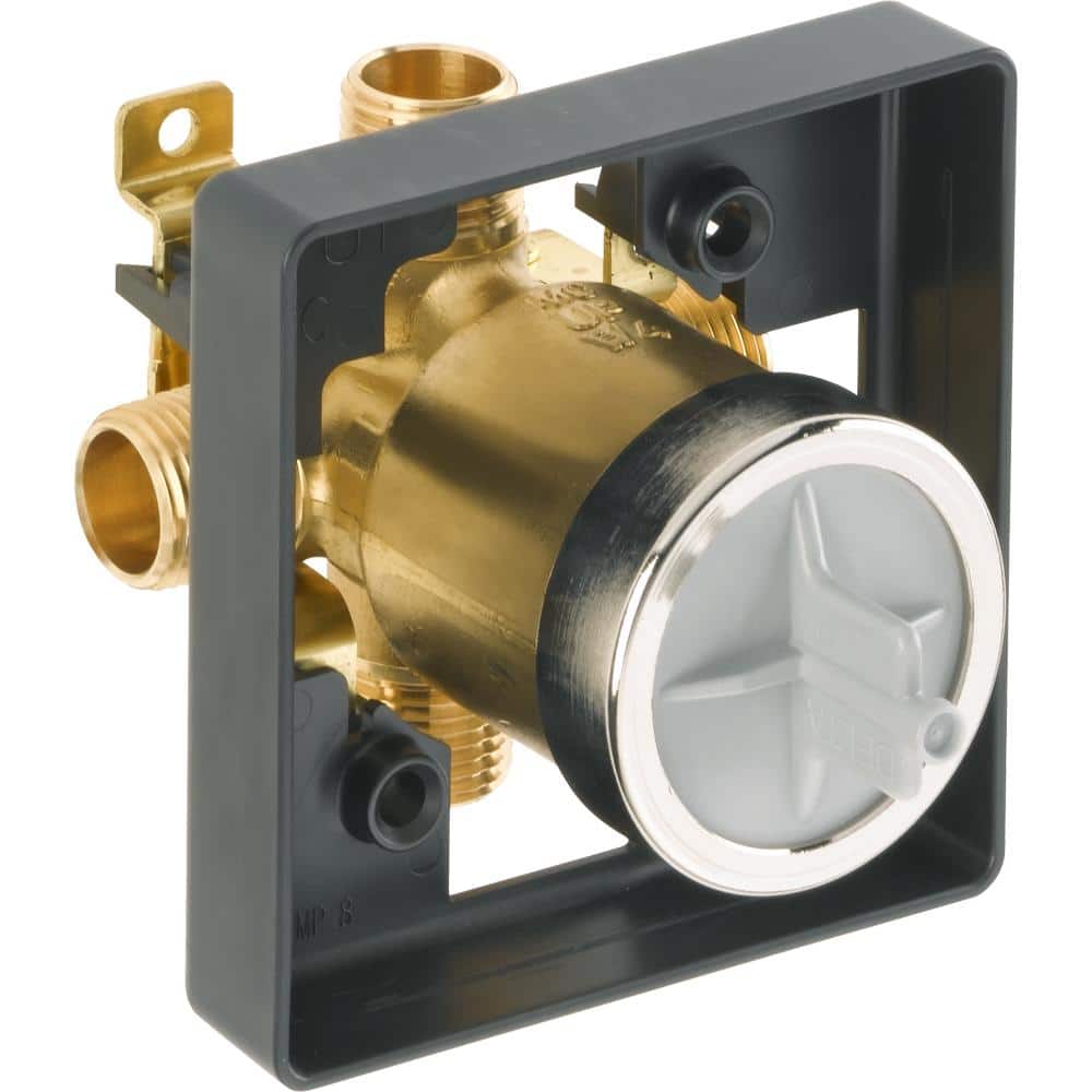 Delta Multichoice Universal Tub And Shower Valve Body Rough In Kit R10000 Unbx The Home Depot
