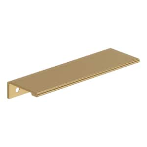 Streamline II 5 in. Center-to-Center (127mm) Modern Champagne Bronze Cabinet Edge Pull