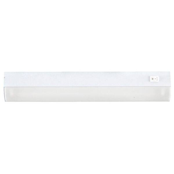GE 18 in. Fluorescent Premium Linkable White Undercabinet Light