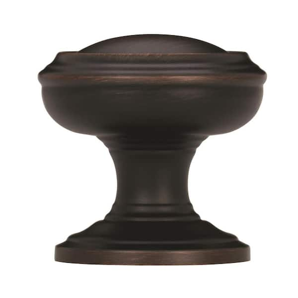 Revitalize 1-1/4 in. (32mm) Traditional Oil-Rubbed Bronze Round Cabinet Knob