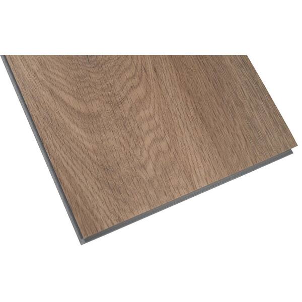 A&A Surfaces - Durango Oak 6 MIL x 6 in. x 36 in. Waterproof Click Lock Vinyl Plank Flooring (12 sq. ft./case)