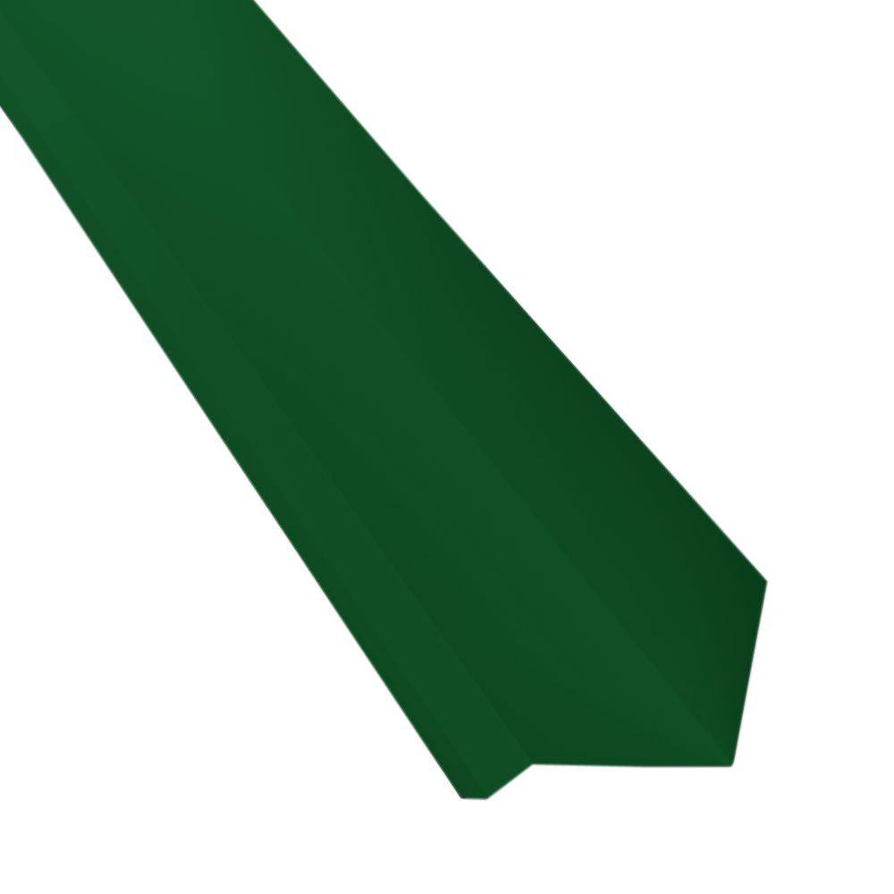 Metal Sales 10 ft. 6 in. Denali Green Steel Universal Sidewall Trim ...
